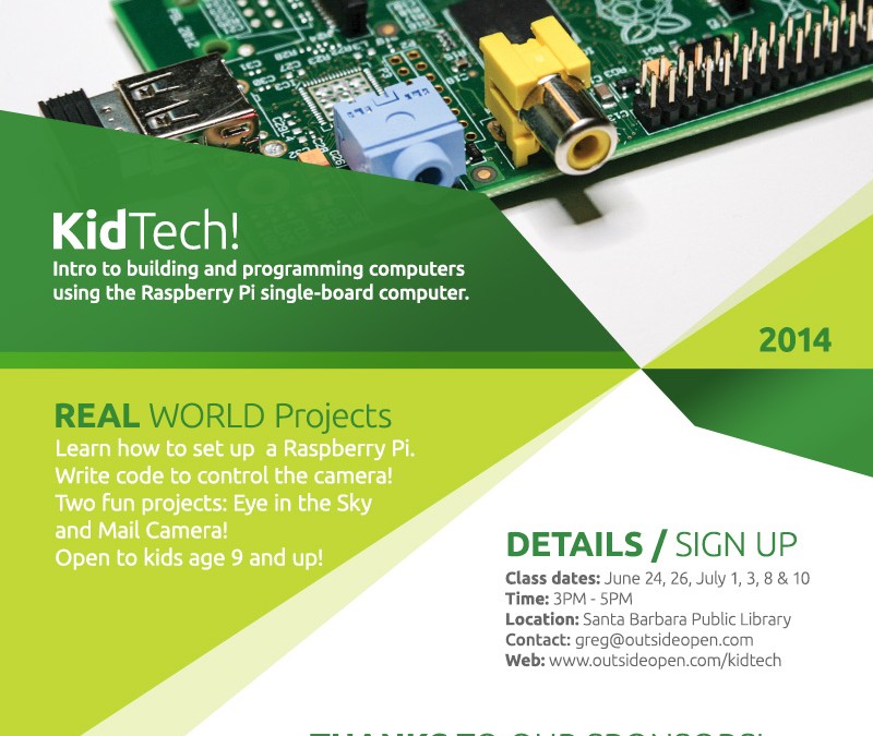 Raspberry Pi class for kids