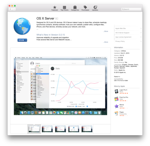 os x server os x server